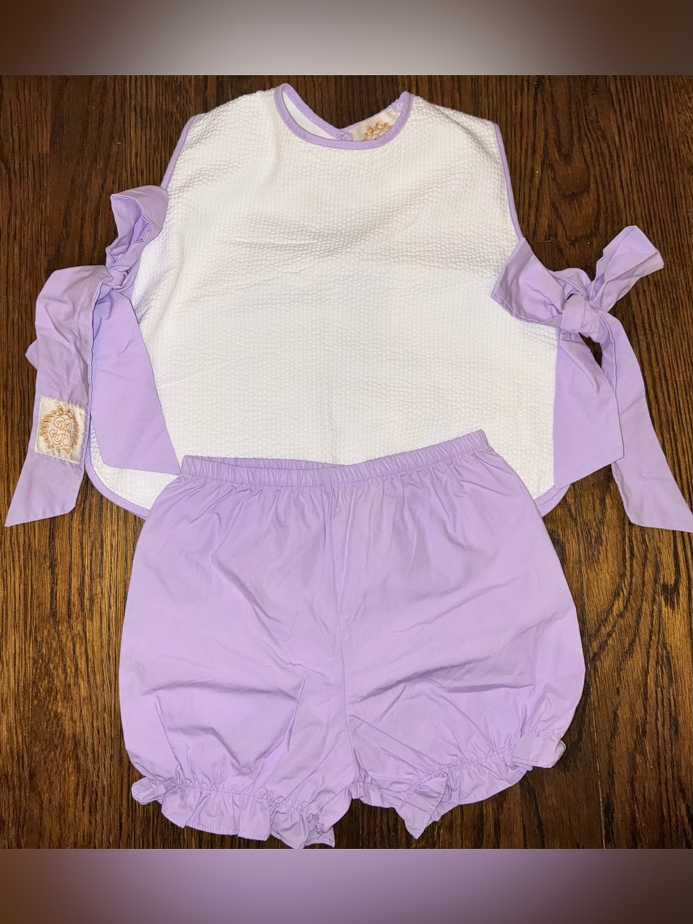 TBBC Lavender Side Tie Set